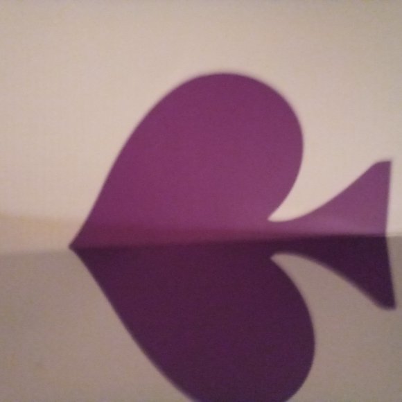 Purple and White Kate spade paper shopping bag 12 in H by 16 in Length - Picture 5 of 7